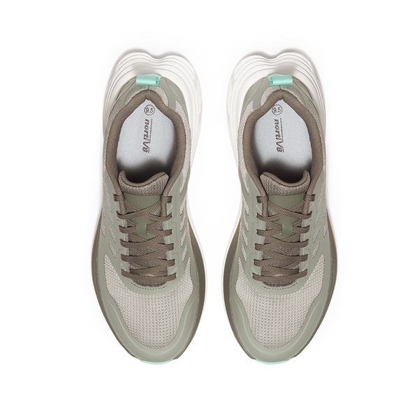 [ActiveFloat] Men's Breathable Athleisure Running Shoes - GREYISH GREEN - 1